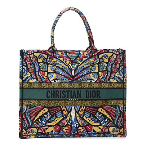 christan dior book tote